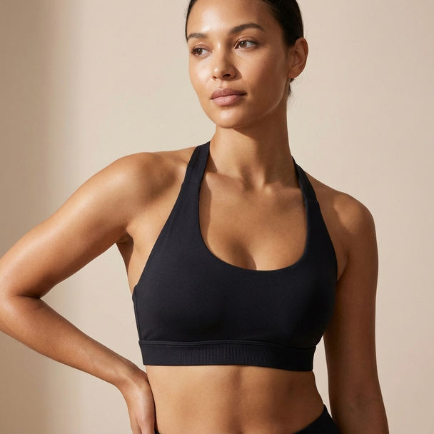 Halter Neck Sports Bra