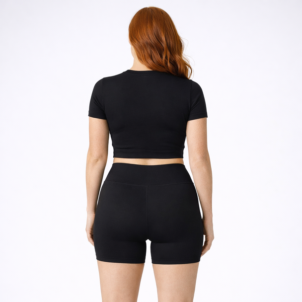 High-Rise Active Shorts
