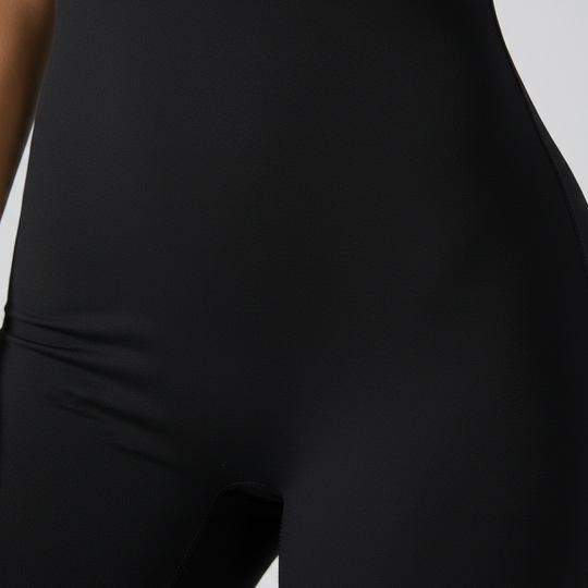 Flared Scrunch Jumpsuit