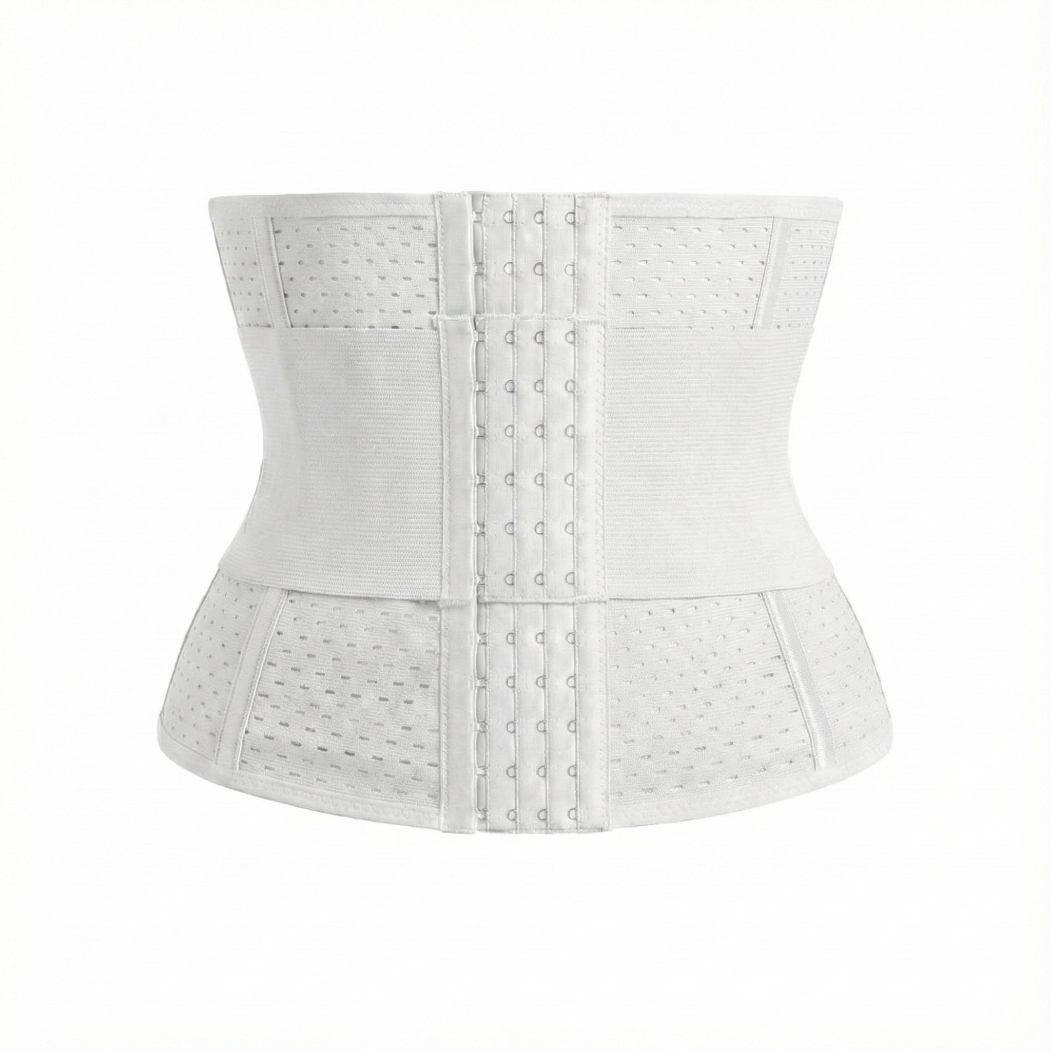 White waist trainer on a white background