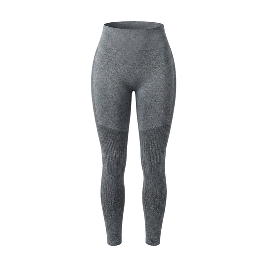 Gray leggings on a white background