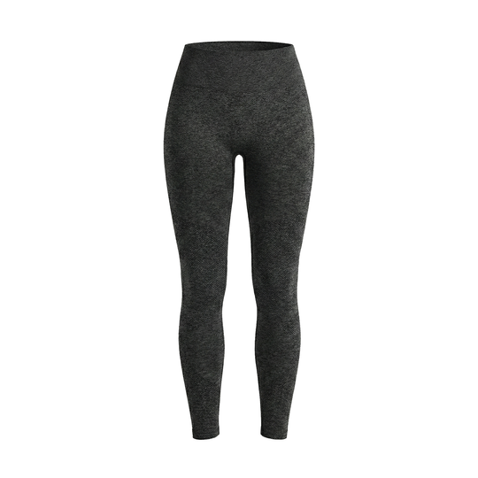 Dark gray leggings on a white background