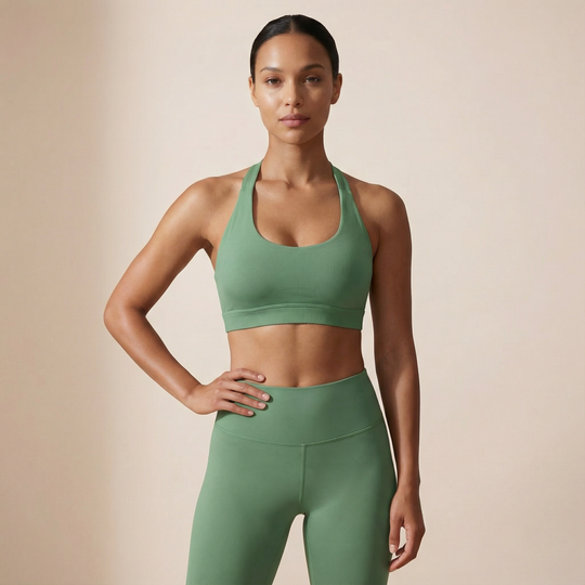 Halter Neck Sports Bra
