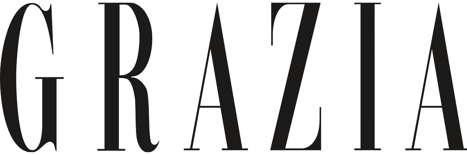 Grazia logo in black text on a white background