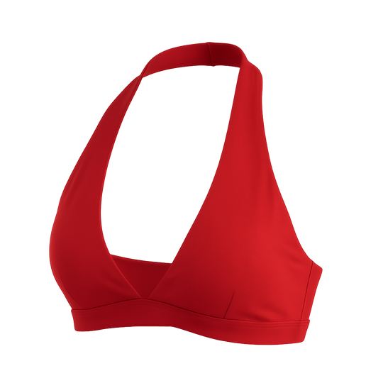 V-Neck Halter Bra