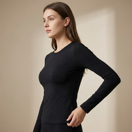 Long Sleeve Contour Top